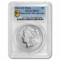 Silver Morgan Dollar MS-70 PCGS B496