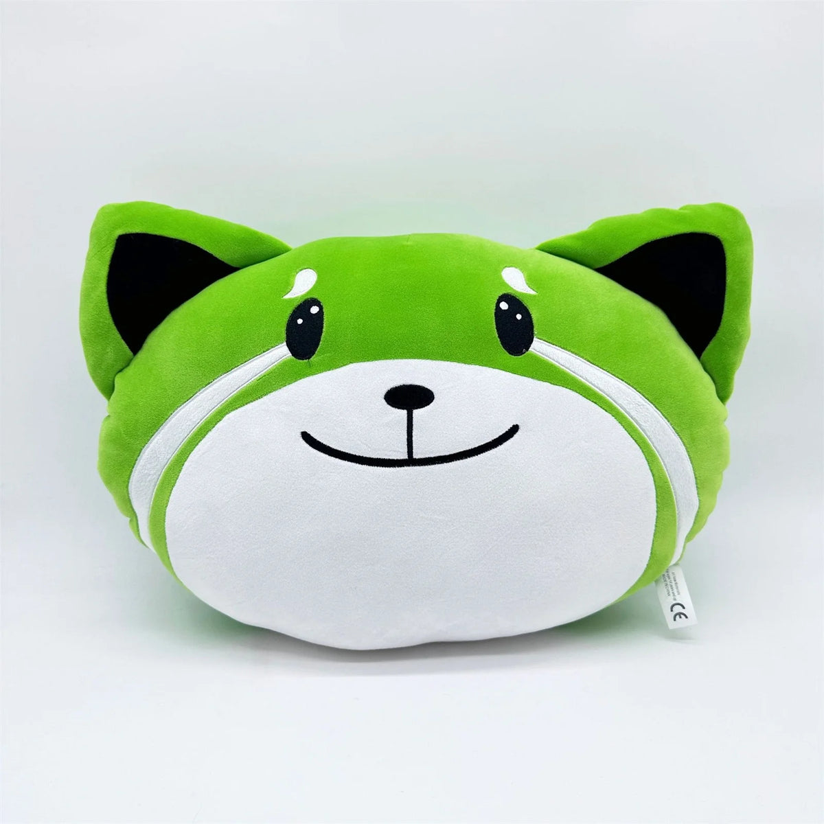 Green Foxes Plush Stuffed Animal Pillow D5993