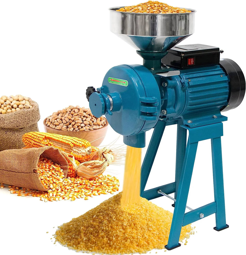 3000W Wet Dry Commercial Electric Grain Grinder Mill M6571