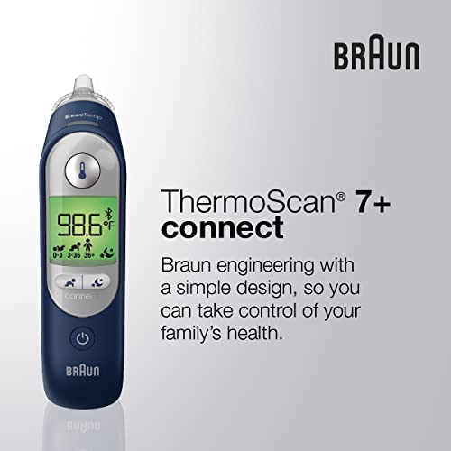 Ear Thermometer with Color-Coded Digital Display P550964