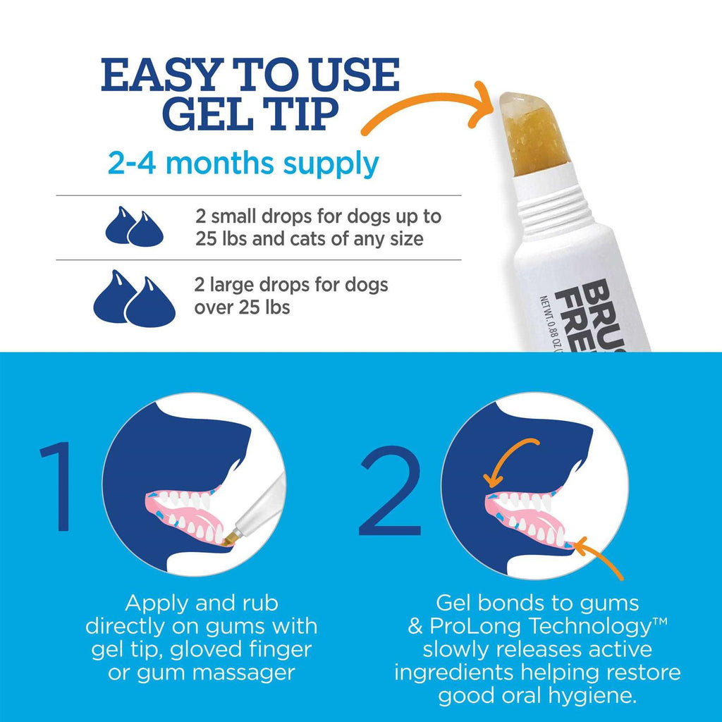 Brush Free Oral Gel for Dogs V7434