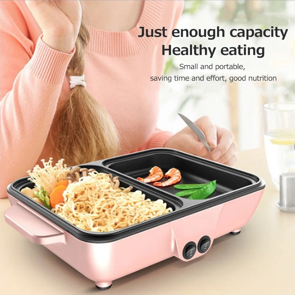 1200W Electric Grill Pan Barbecue Machine S6817