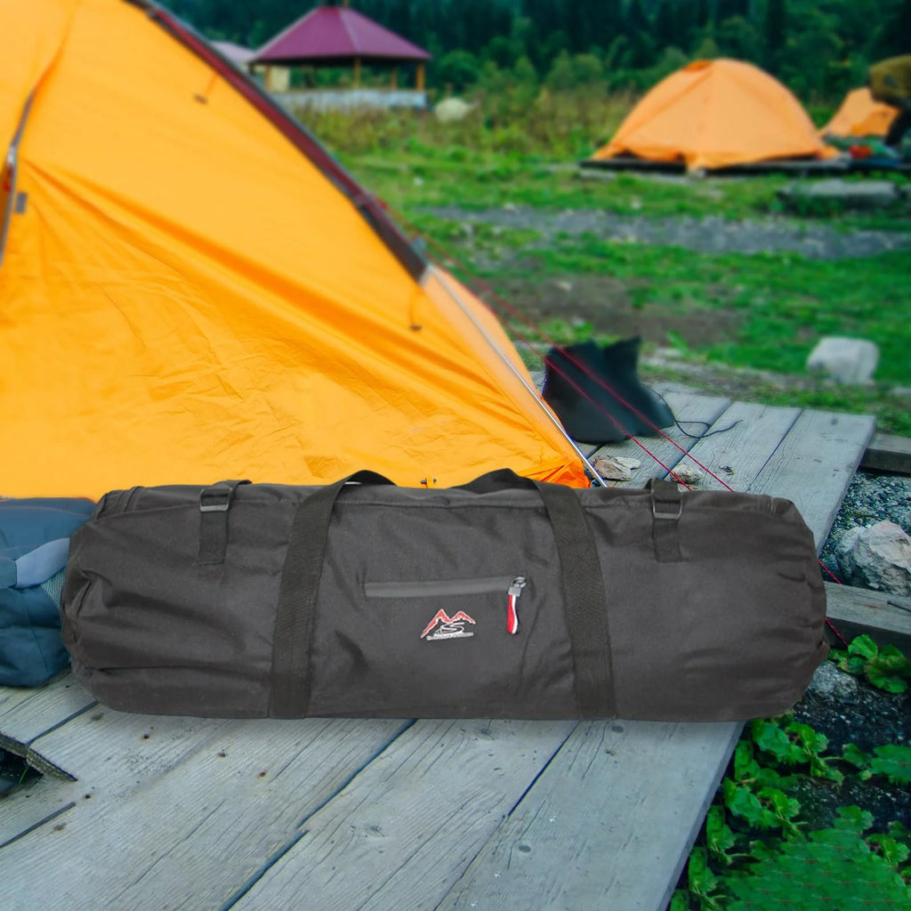 Waterproof Camping Tent Storage Bag Duffel Black A318457