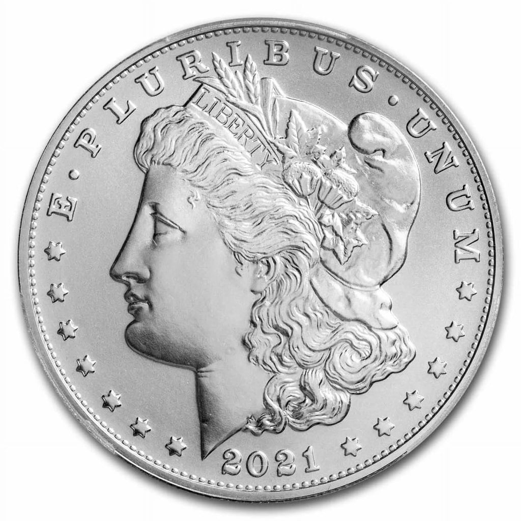 Silver Morgan Dollar MS-70 PCGS B496