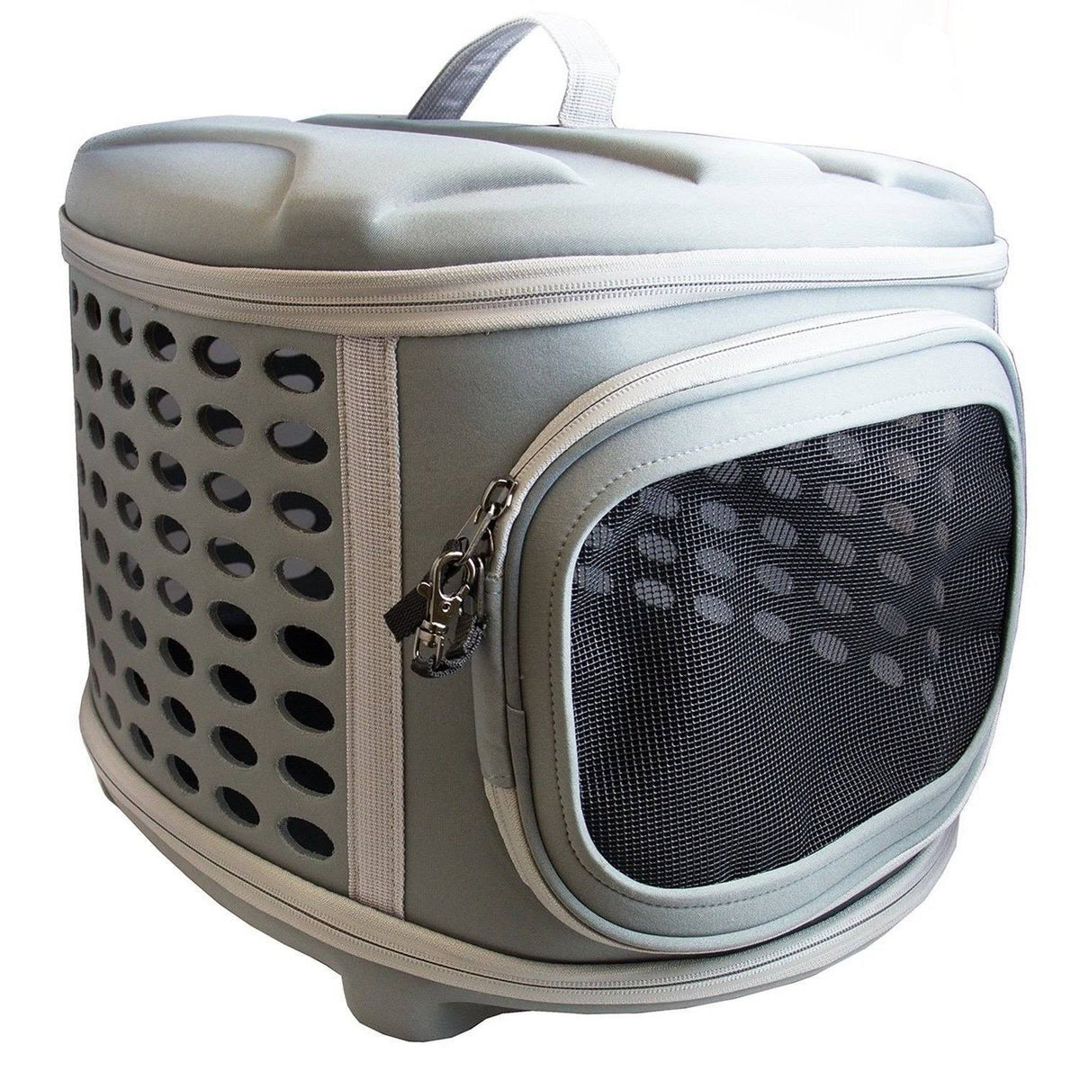 Collapsable Hard Cover Pet Carrier Travel Kennel E7980