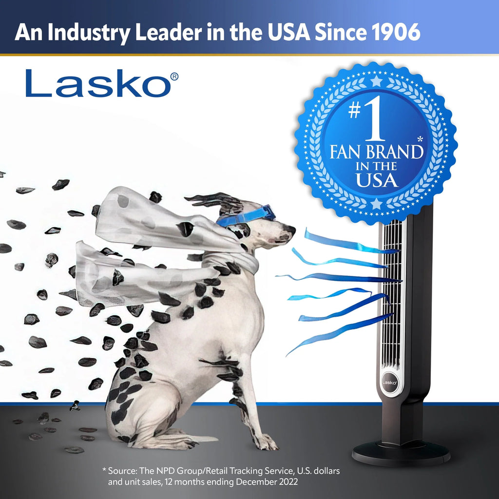 Oscillating High Velocity Tower Fan with 3 Speeds S895868