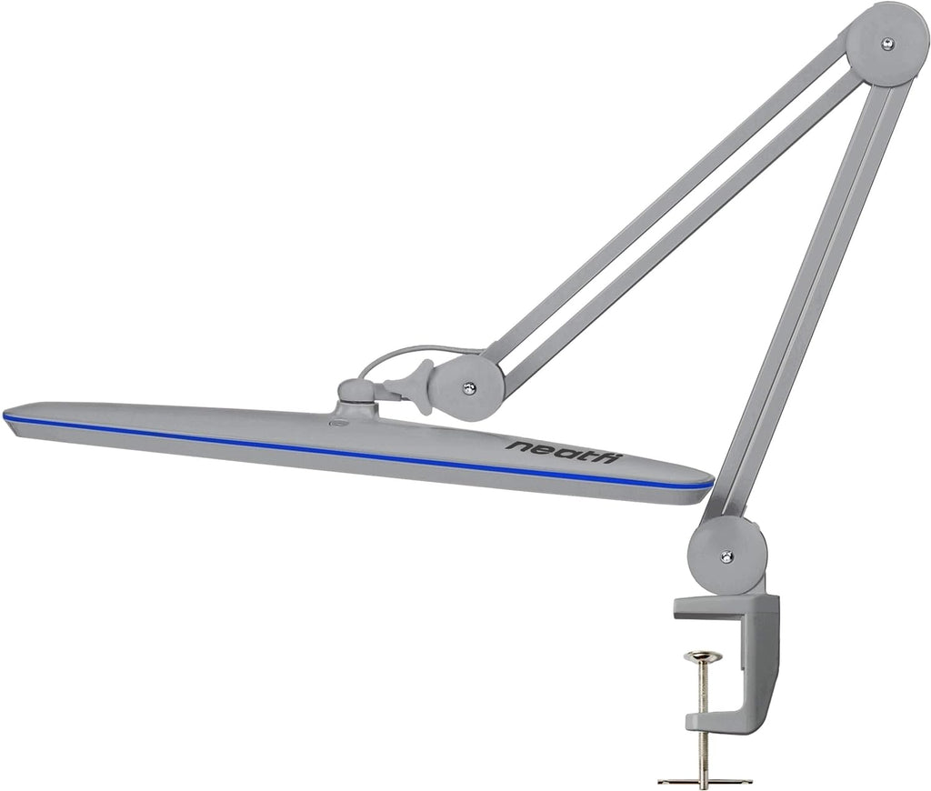 Silver 23 Inches LED Task Lamp with Clamp C899535