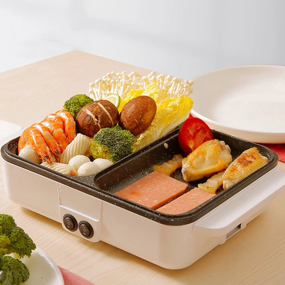 1200W Electric Grill Pan Barbecue Machine S6817
