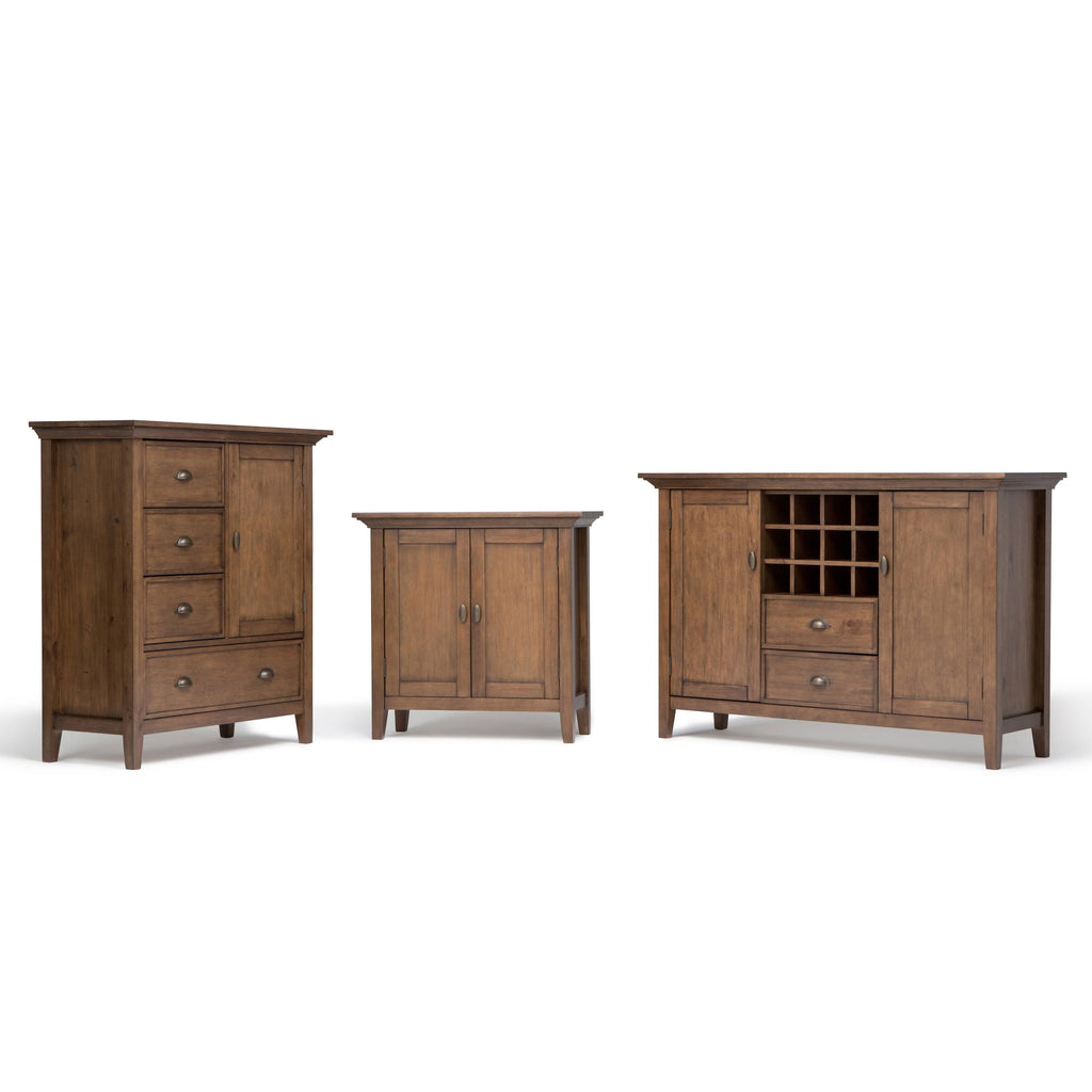 Solid Wood Storage Cabinet O894