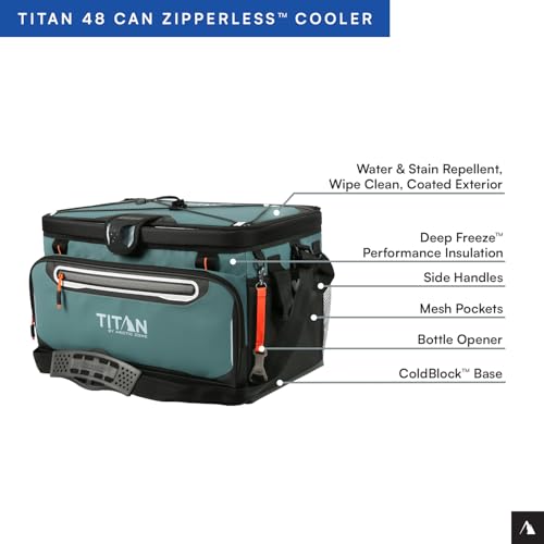 Titan Deep Freeze Cooler - Zipperless Hardbody Cooler X37622