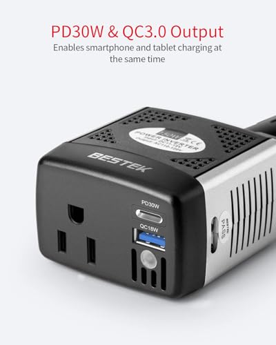 150W Power Inverter 12V to 110V Car Charger Power Adapter N65838