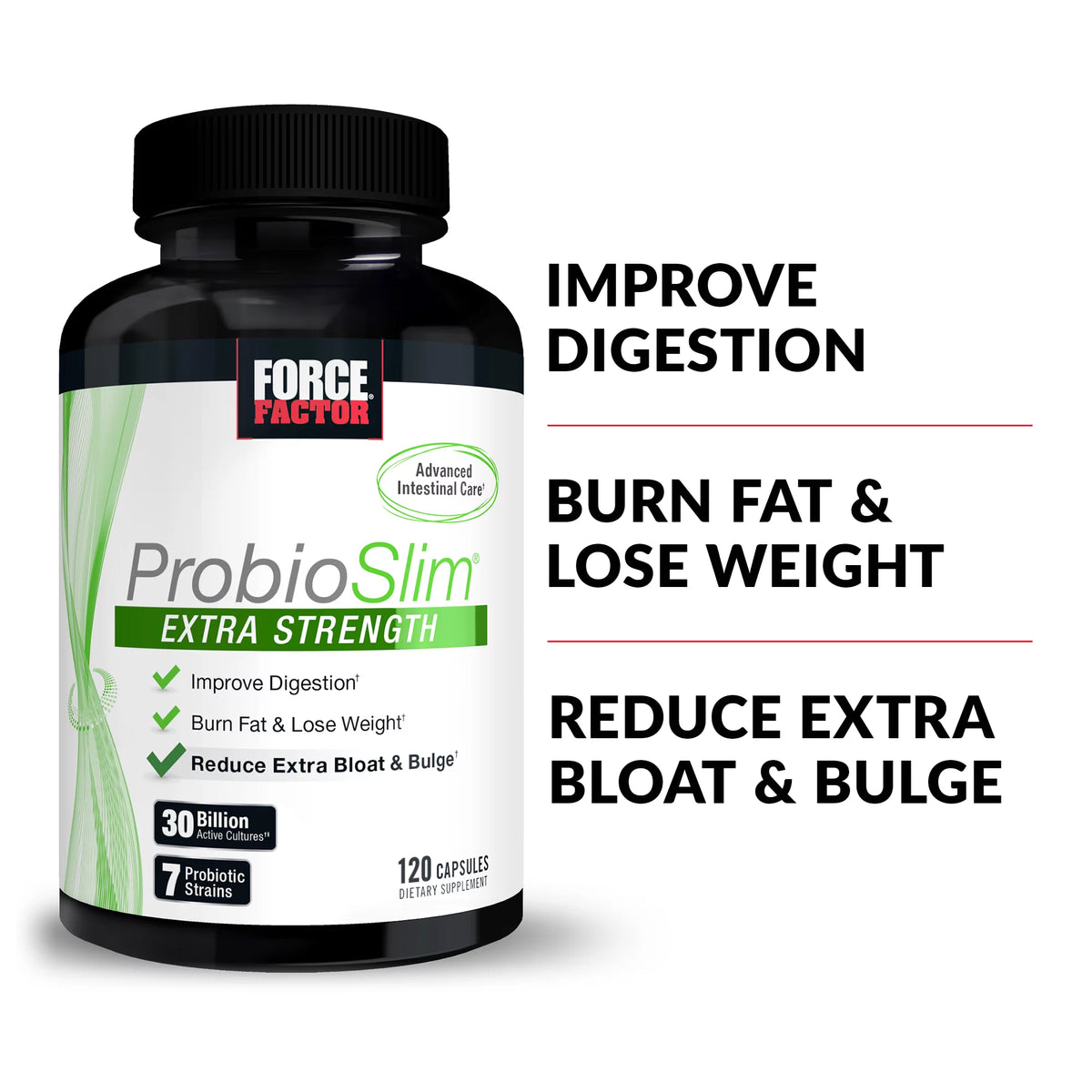 Probiotic Supplement, 30 Billion CFUs, 120 Capsules P654