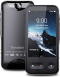 Black 138 Language Voice Translator with 4G SIM Card and Camera A5329
