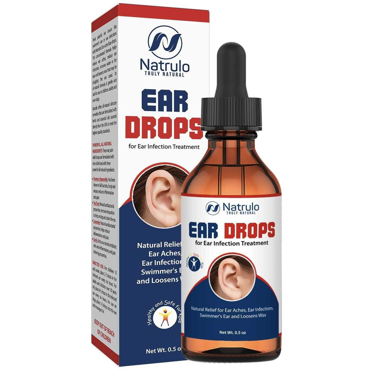 Organic Ear Drops for Adult Kids X3308