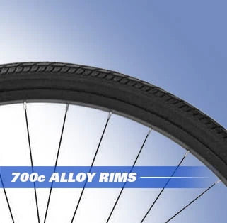 Blue 700c Bike E672