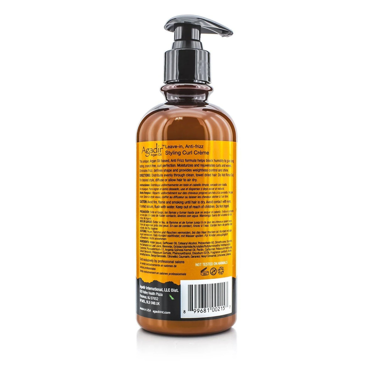 Argan Oil Styling Curl Creme 10oz A430320