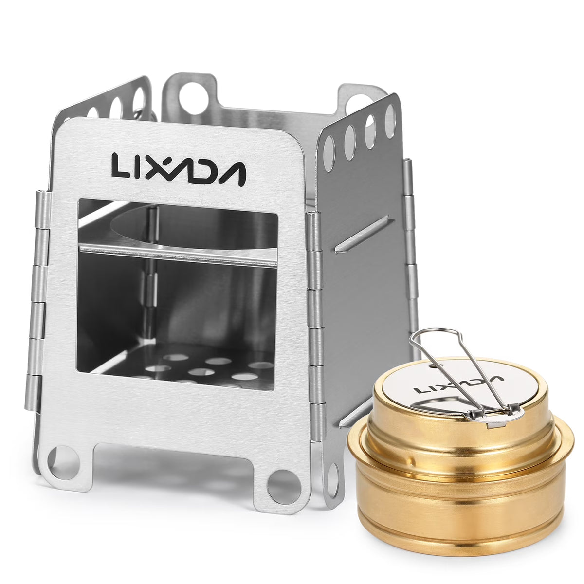 Portable Stainless Steel Wood Stove M987