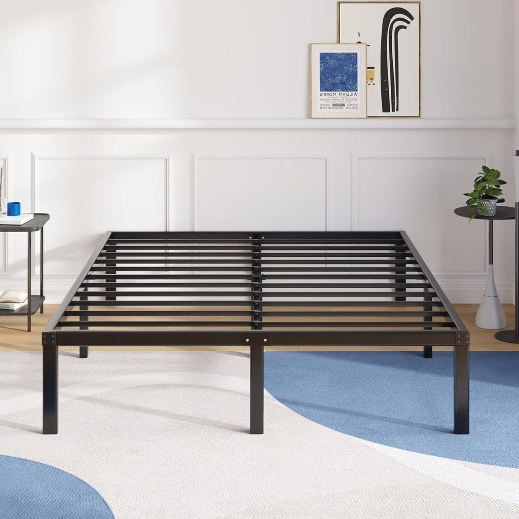 Queen Bed Frame with Storage Space Under Bed X8477