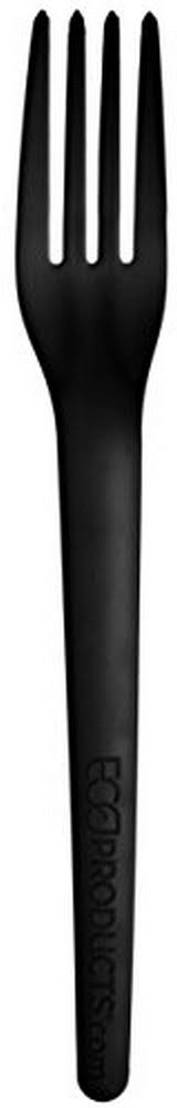Compostable Forks 7-Inch Black Case of 1000 T453
