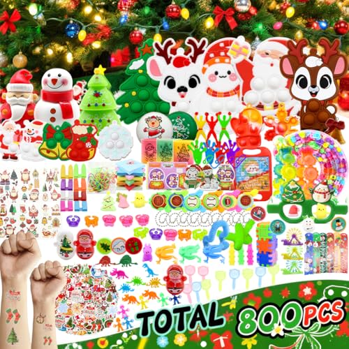 801PCS Christmas Party Favors for Kids U4351