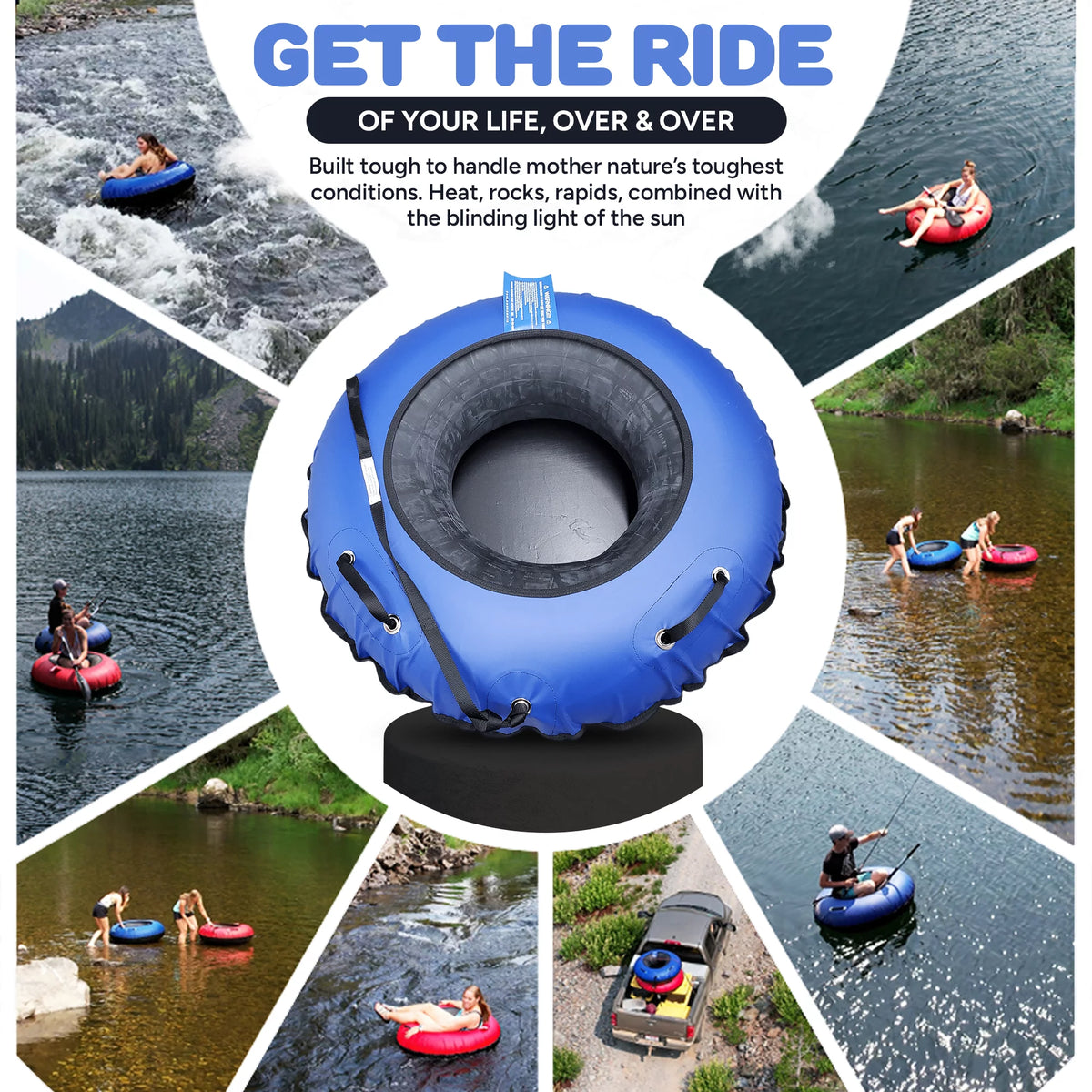 Heavy Duty Inflatable River Tubes B6834