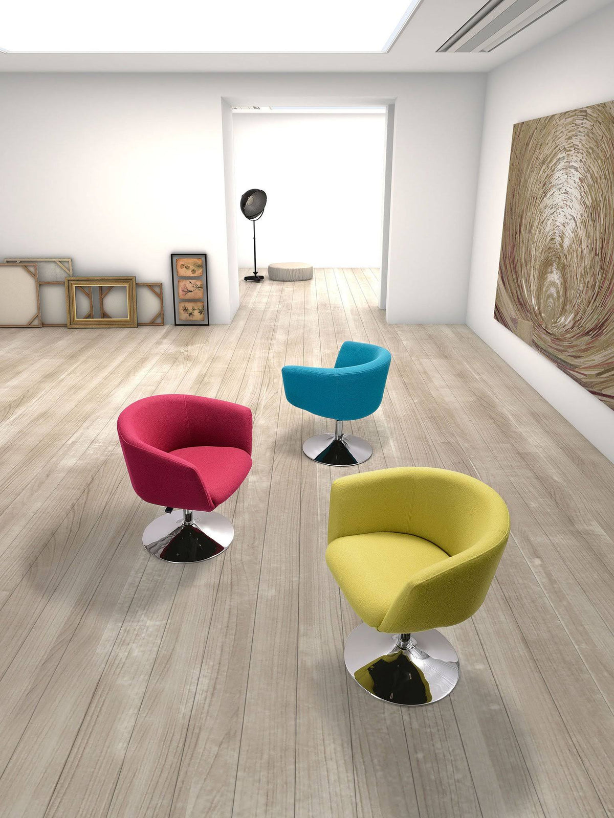 Carnelian Red Arm Chair T432