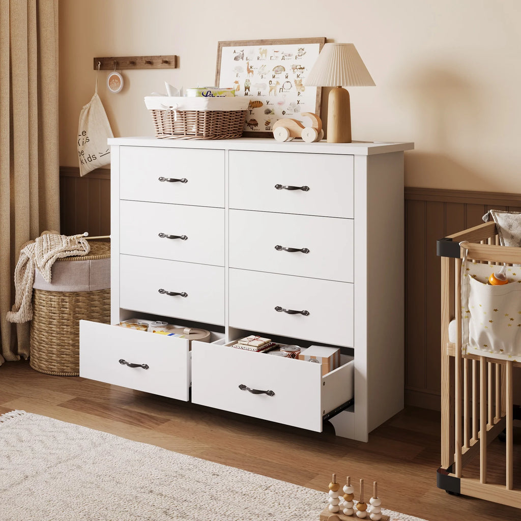 Black 6 Drawer Dresser J548105