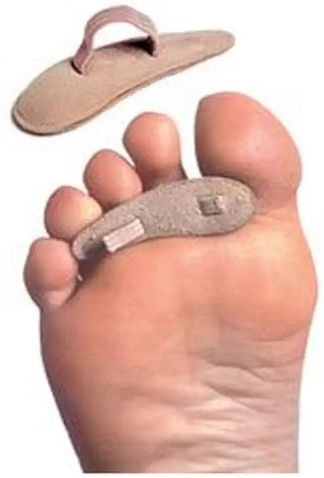 Leather Hammer Toe Crest Pads Large Left Y74020