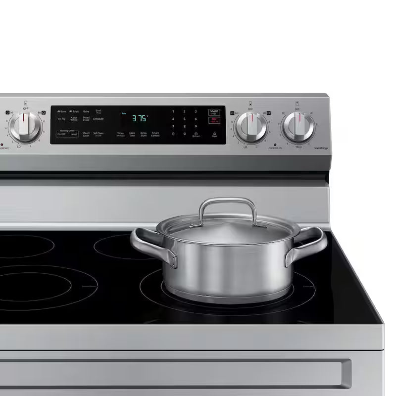 6.3 cu. ft. Convection Electric Range with AirFry in Stainless Steel H81188