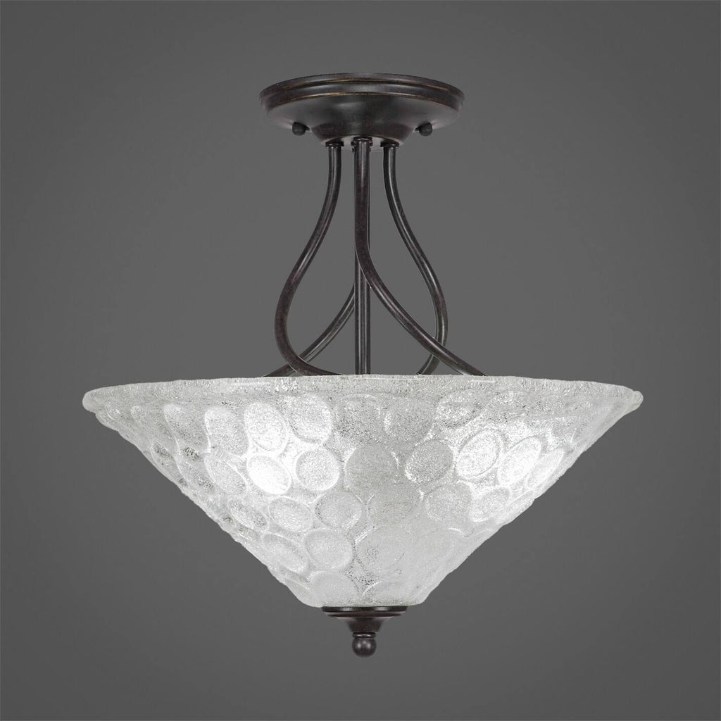 Three Light Semi-Flush Mount I410