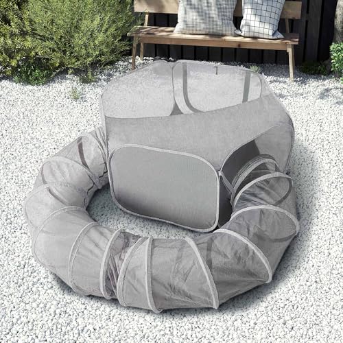 Pink Outdoor Cat Enclosure with Bag K888