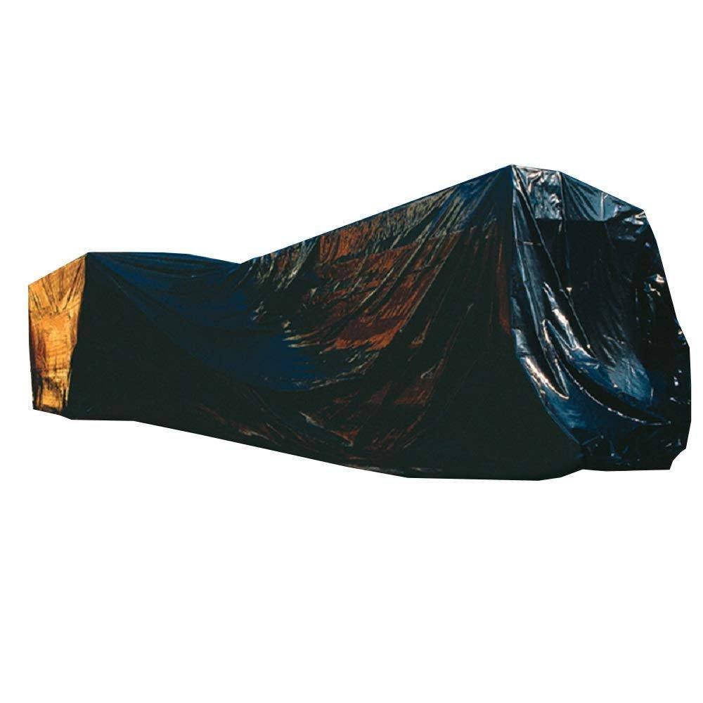 Black Poly Tarp Covers 10ft x 100ft 4 Mil H22768