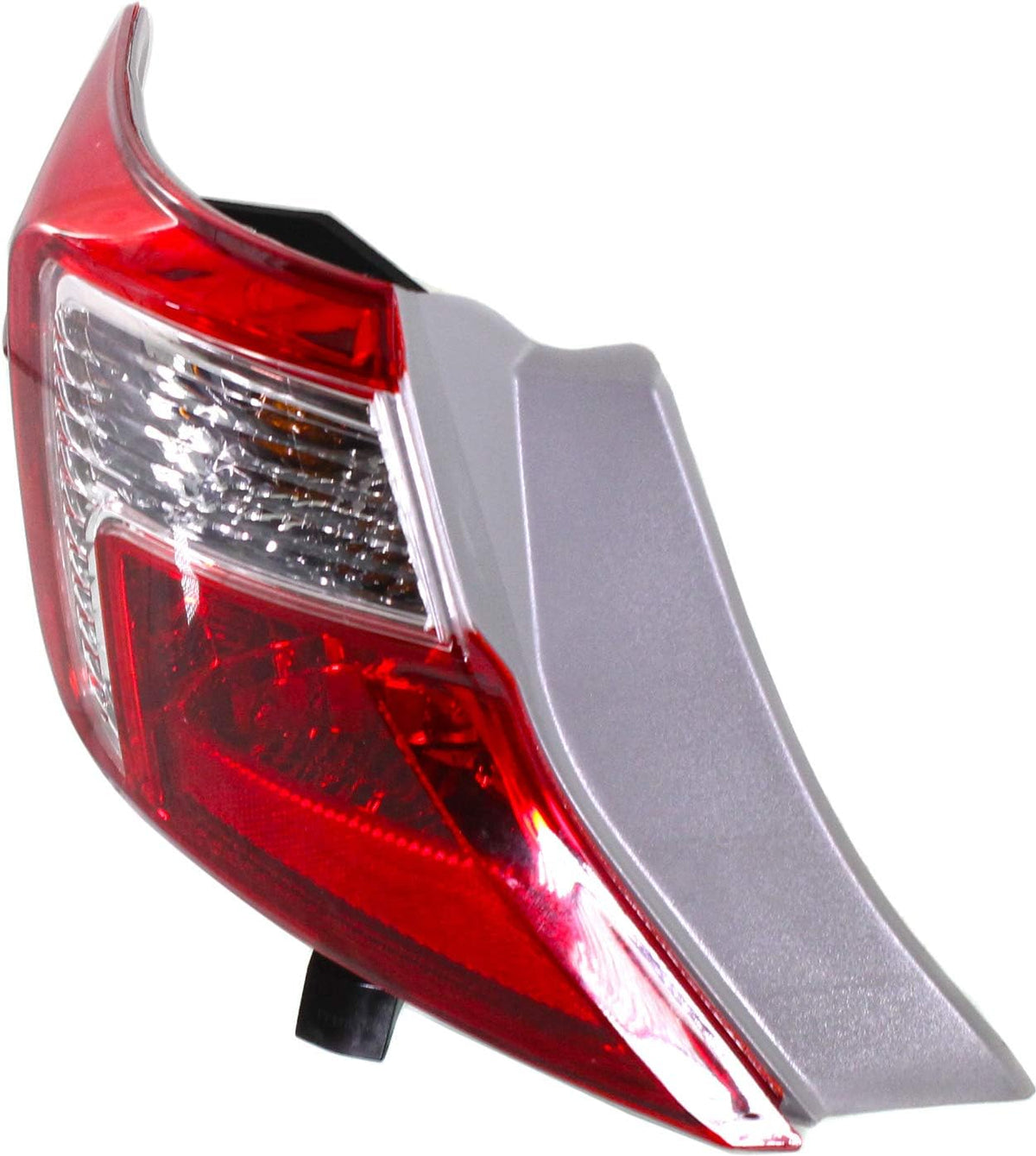 Tail Light Assembly Compatible with 2012-2014 Toyota Camry Outer Red and Clear Lens Driver Side Pack of 2 R7127