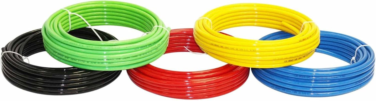 1/2" OD x 100' Red SAE J844 Nylon Air Brake Tubing, Pack of 2 H610