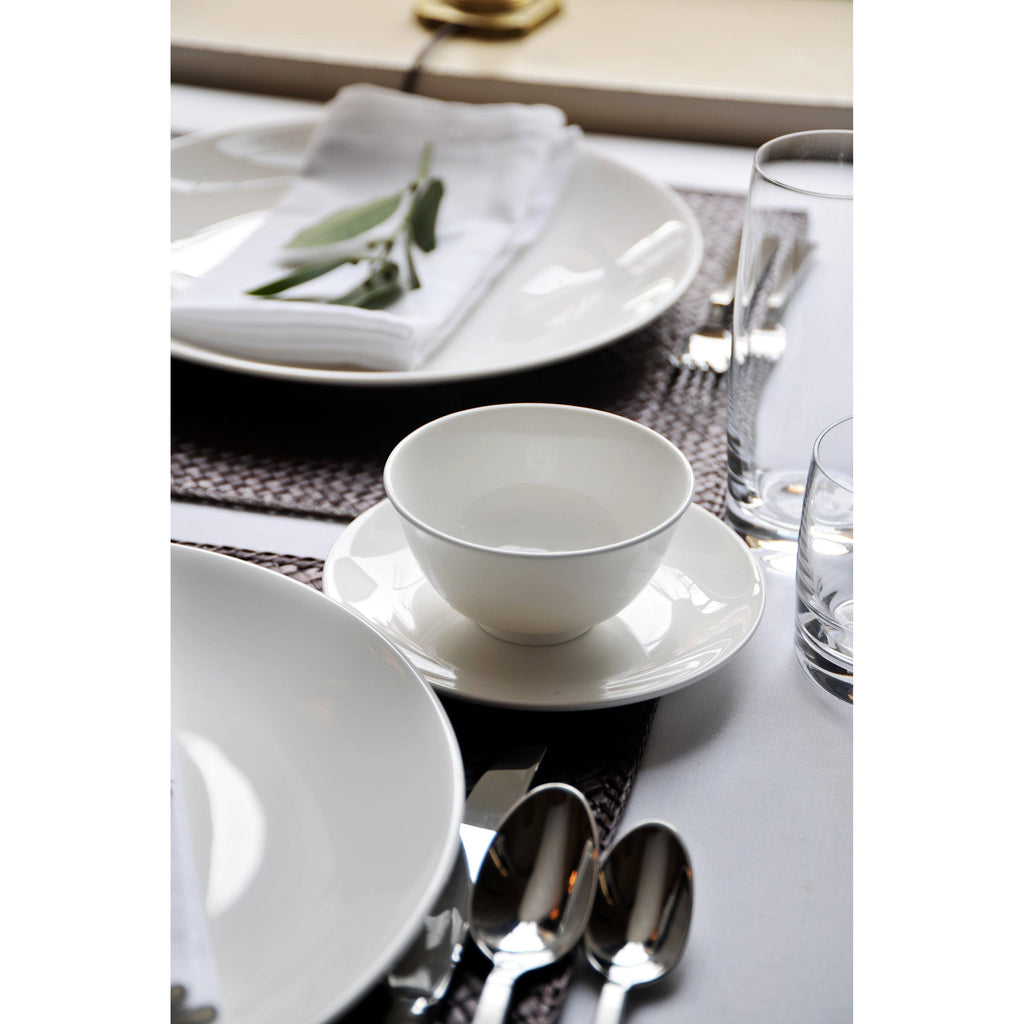 White Bone China Coupe Platter C582