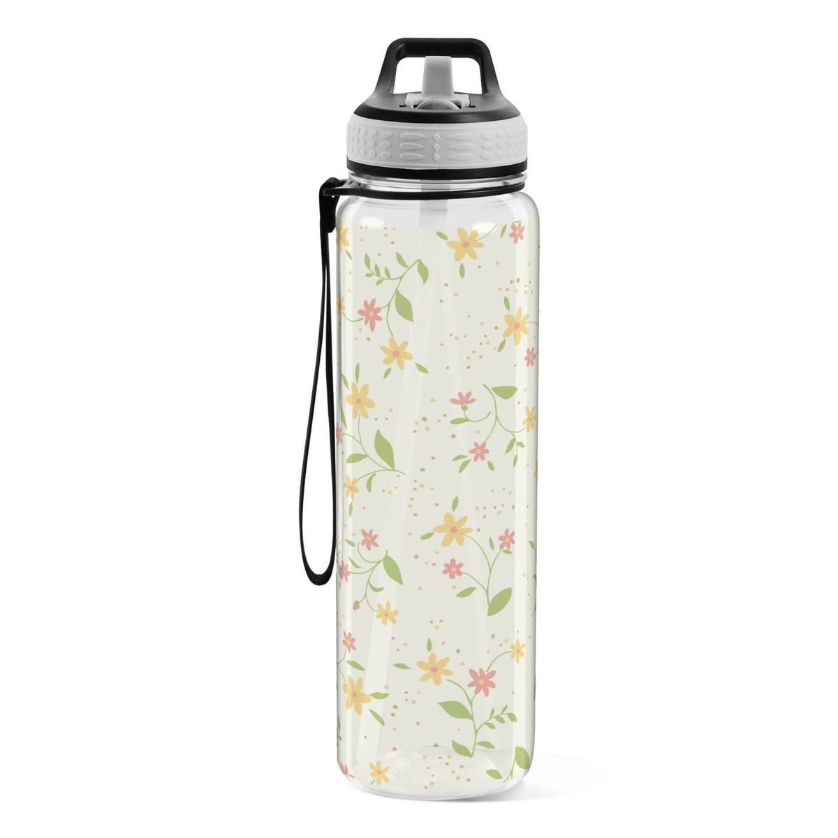 32oz Tritan Leakproof Clear Water Bottle with Straw A432