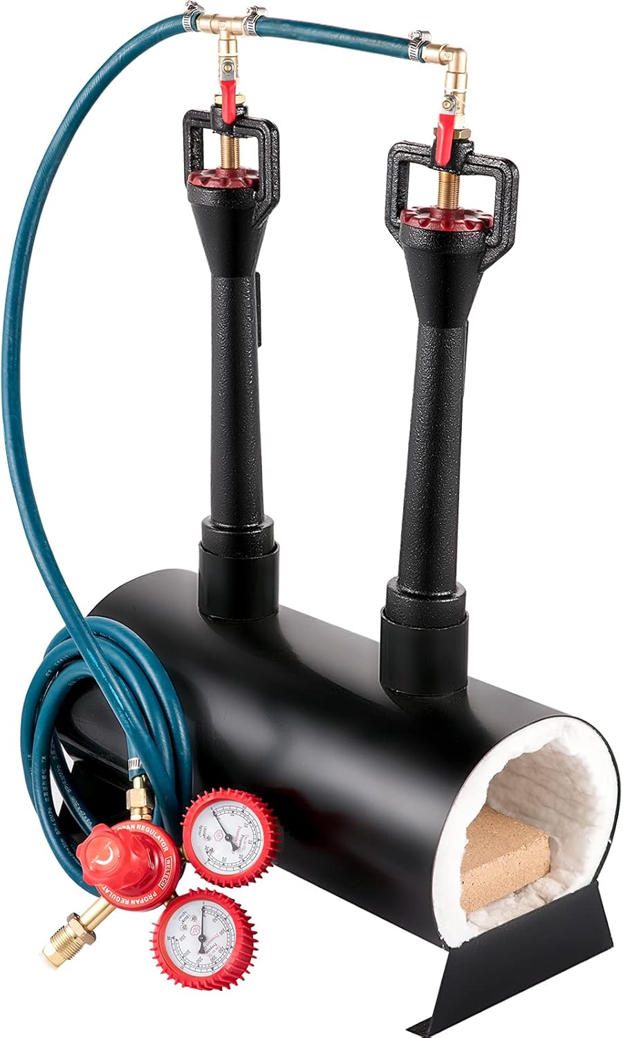 Portable Propane Knife Forge with Dual Burners N247