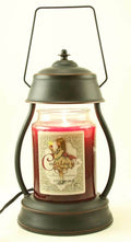 Oil Rubbed Bronze Candle Warmer and 26 oz Lavendar Candle Q31040