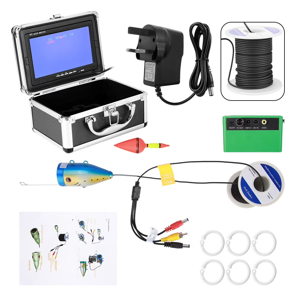 Video Camera Kit Underwater 1000TVL Fish Finder Color N736313