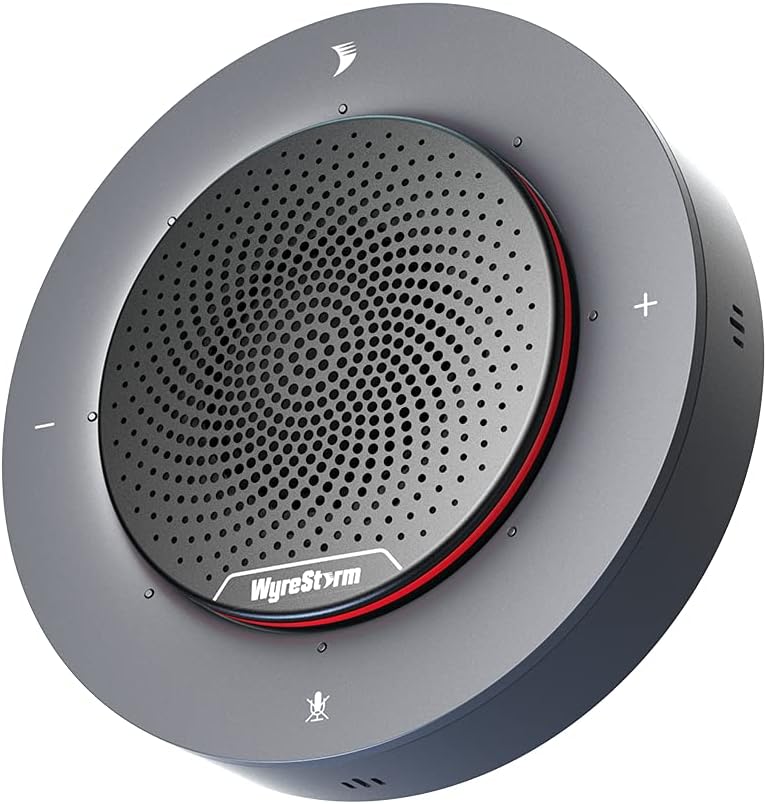 USB Conference Speakerphone with 4 Noise-canceling Mics W529