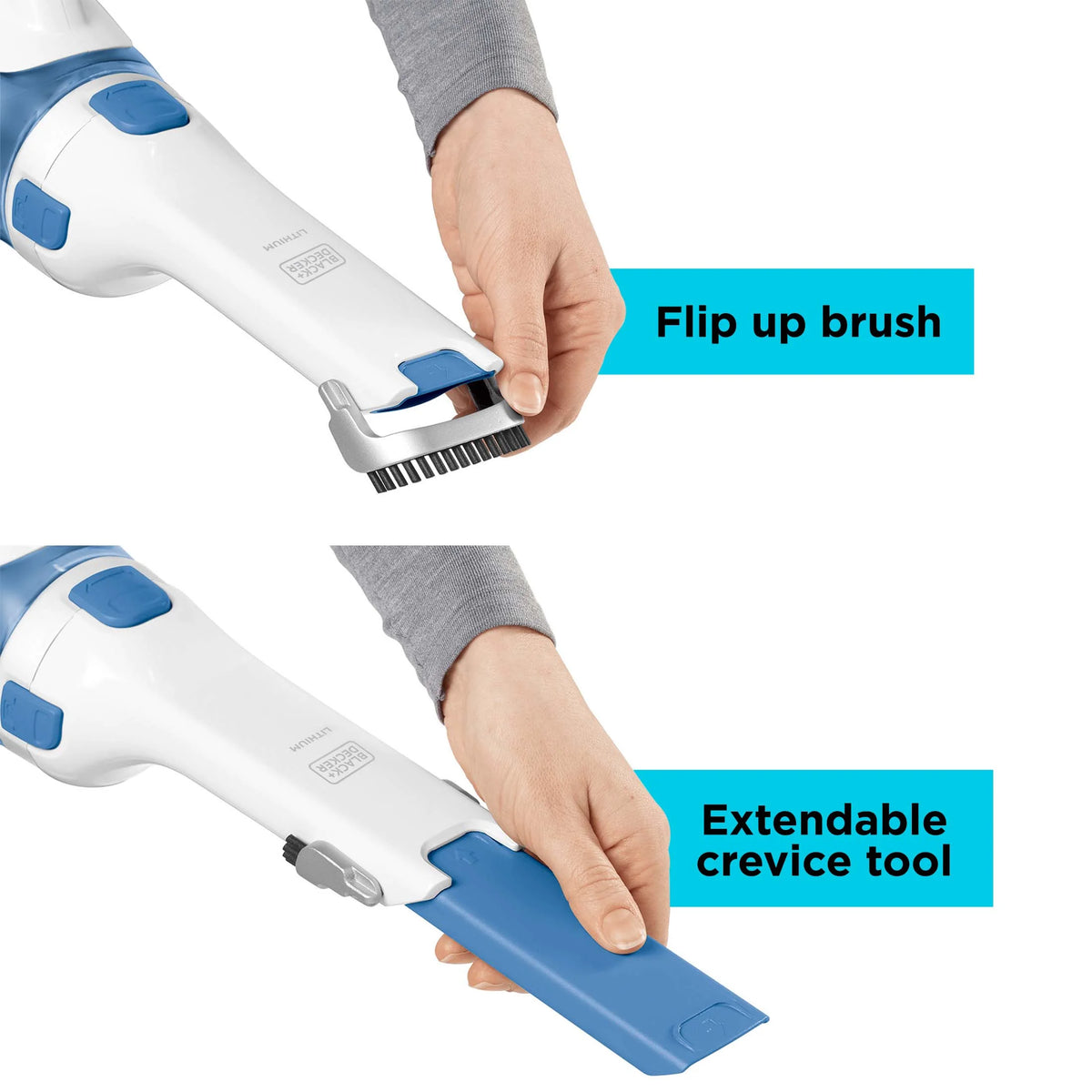 Cordless Hand Vac Blue F714935