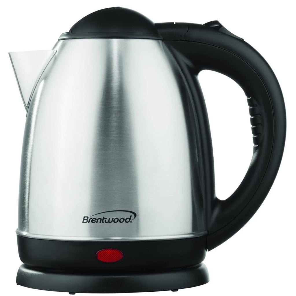 50.7 oz Electric Kettle Brushed Stainless Steel Y5970
