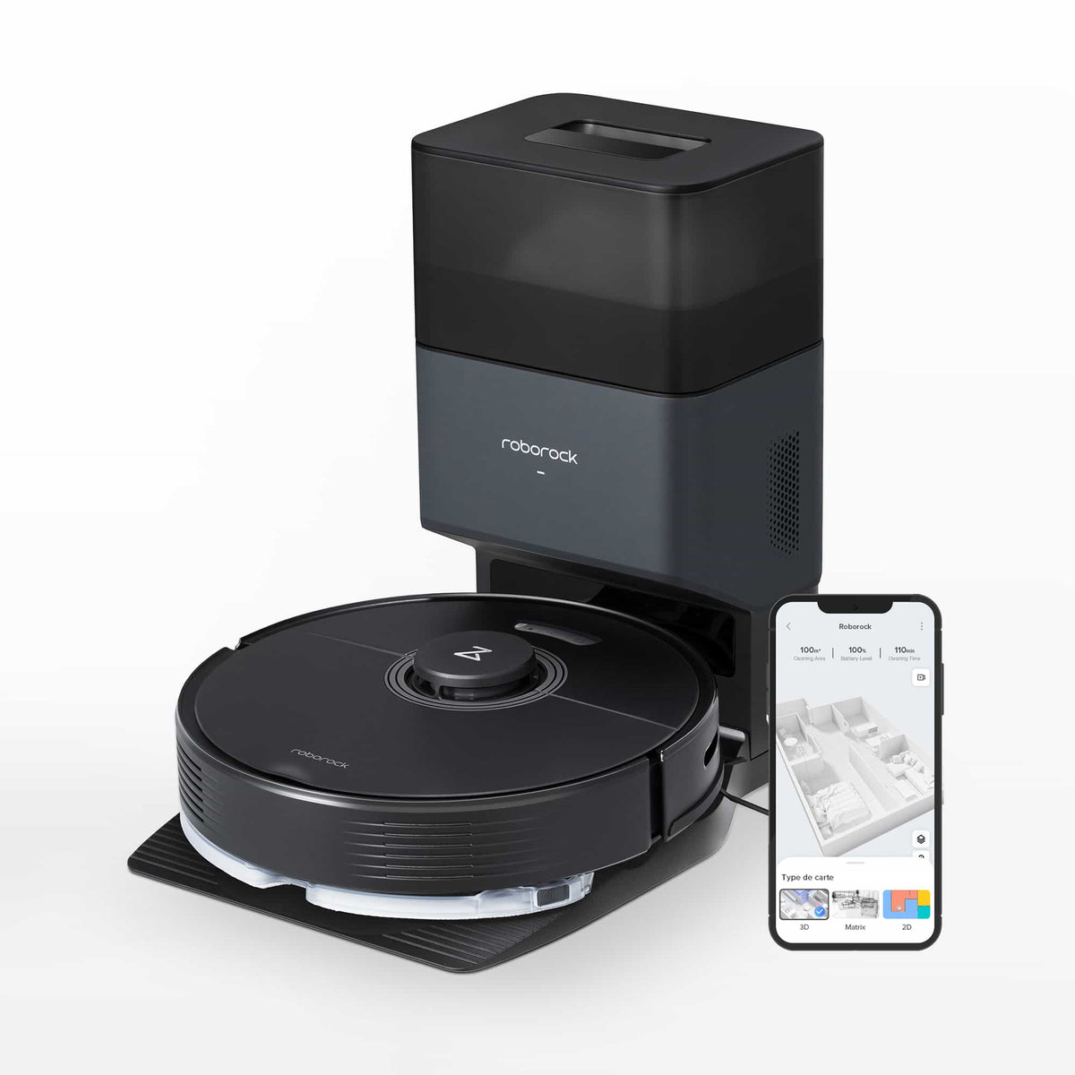 Robot Vacuum with Auto-Empty Dock M596703