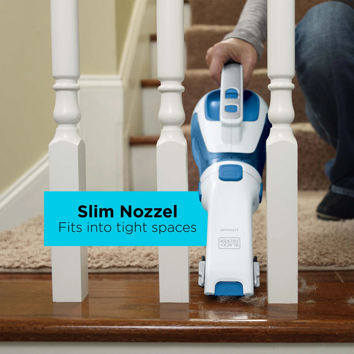 Cordless Hand Vac Blue F714935