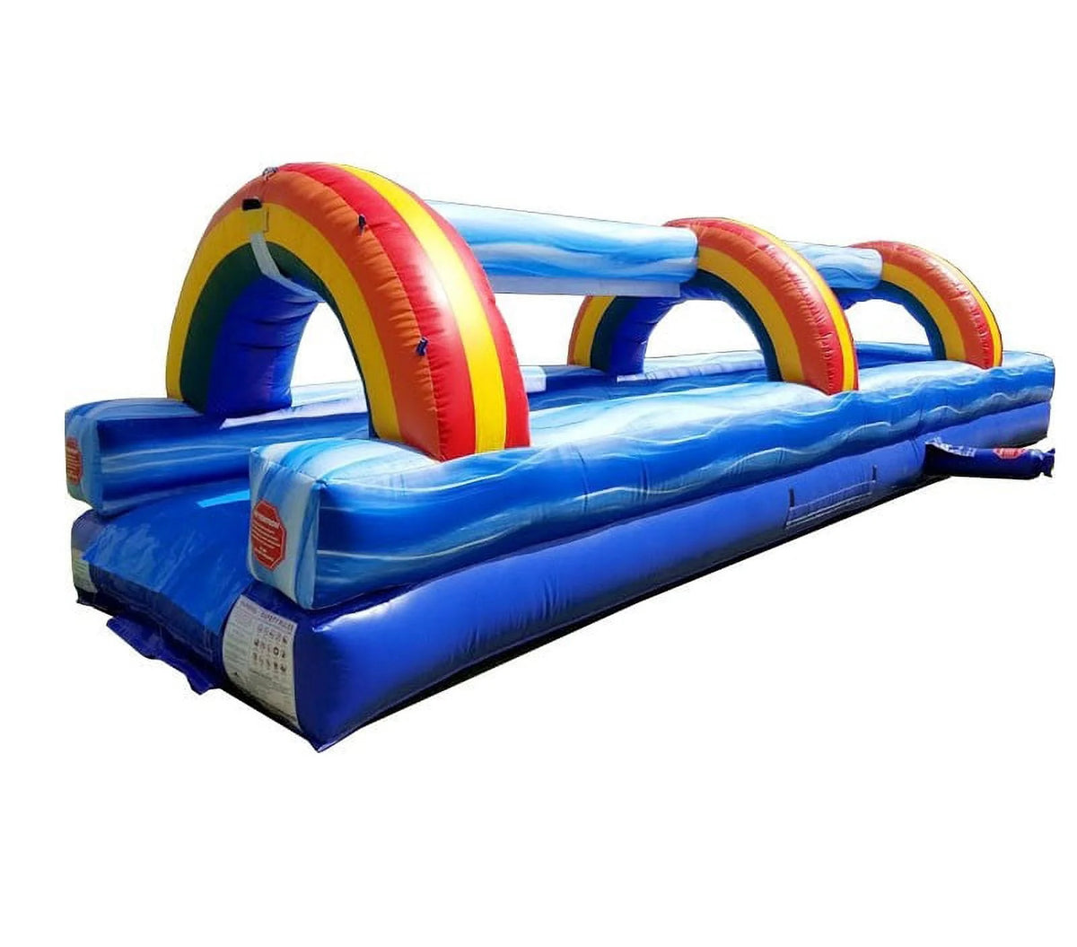 Blue Inflatable Slip n Slide with Blower J4297