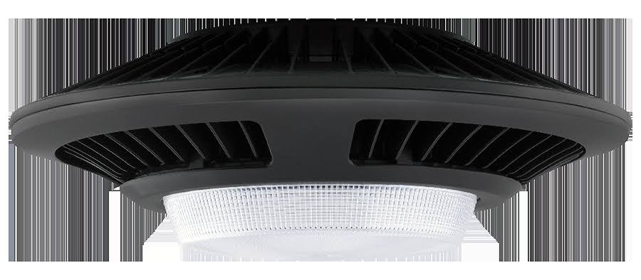 Bronze Garage Ceiling LED with Prismatic Lens O432