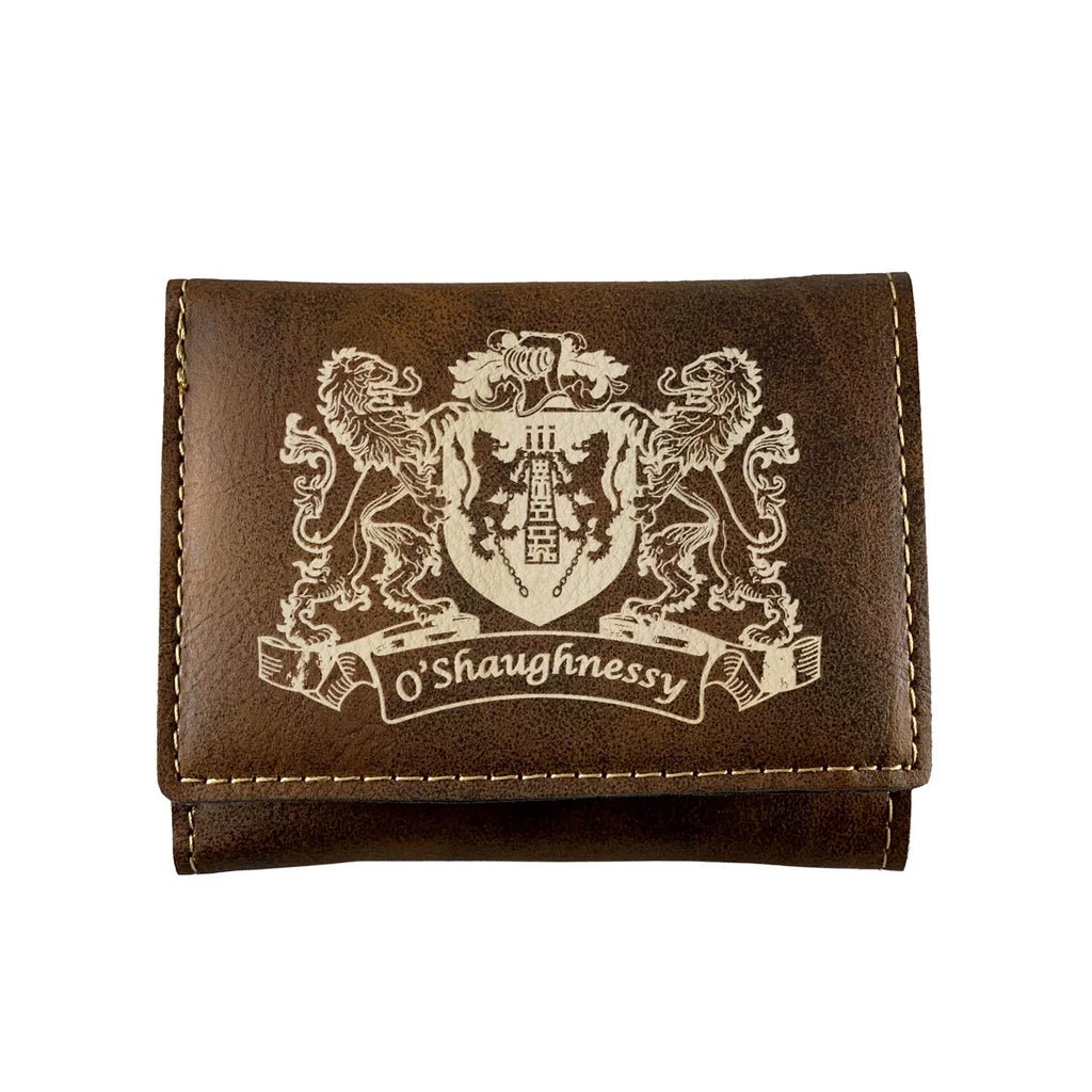 Irish Coat of Arms Leather Wallet L7303