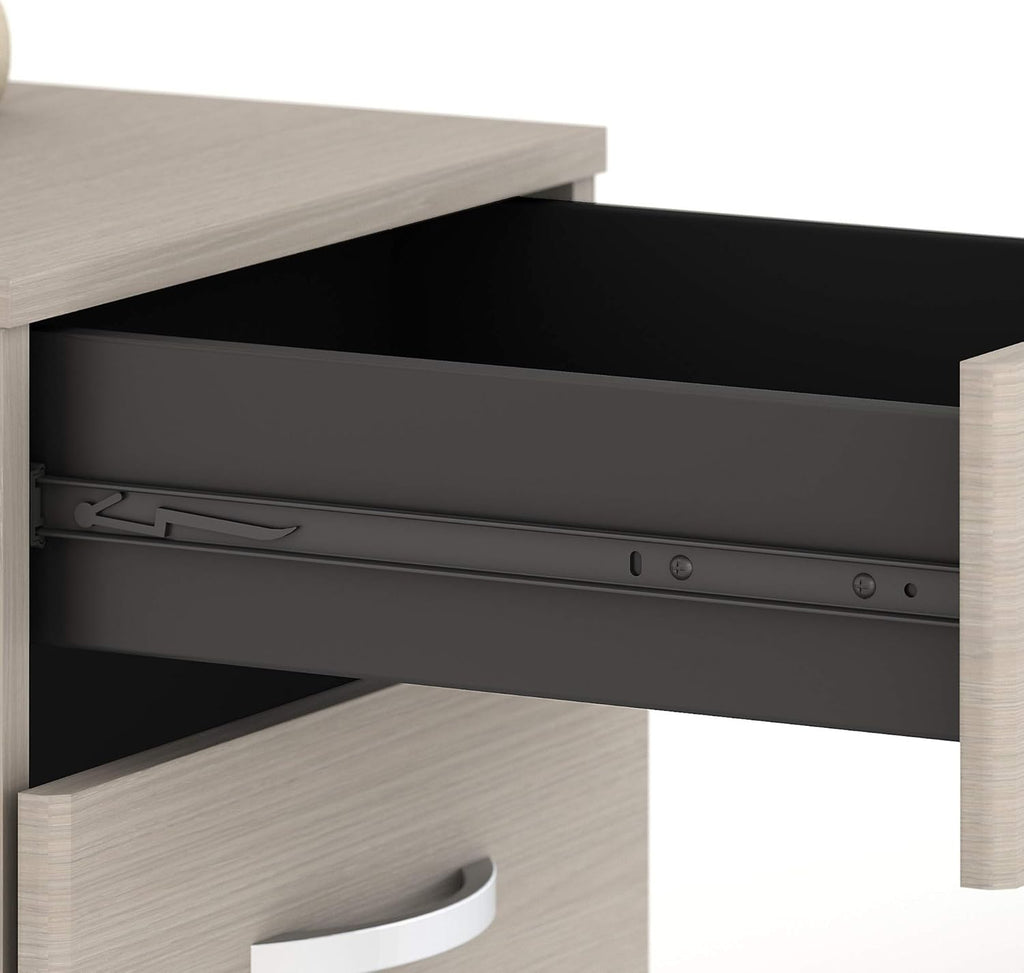 3 Drawer Mobile File Cabinet Sand Oak X226