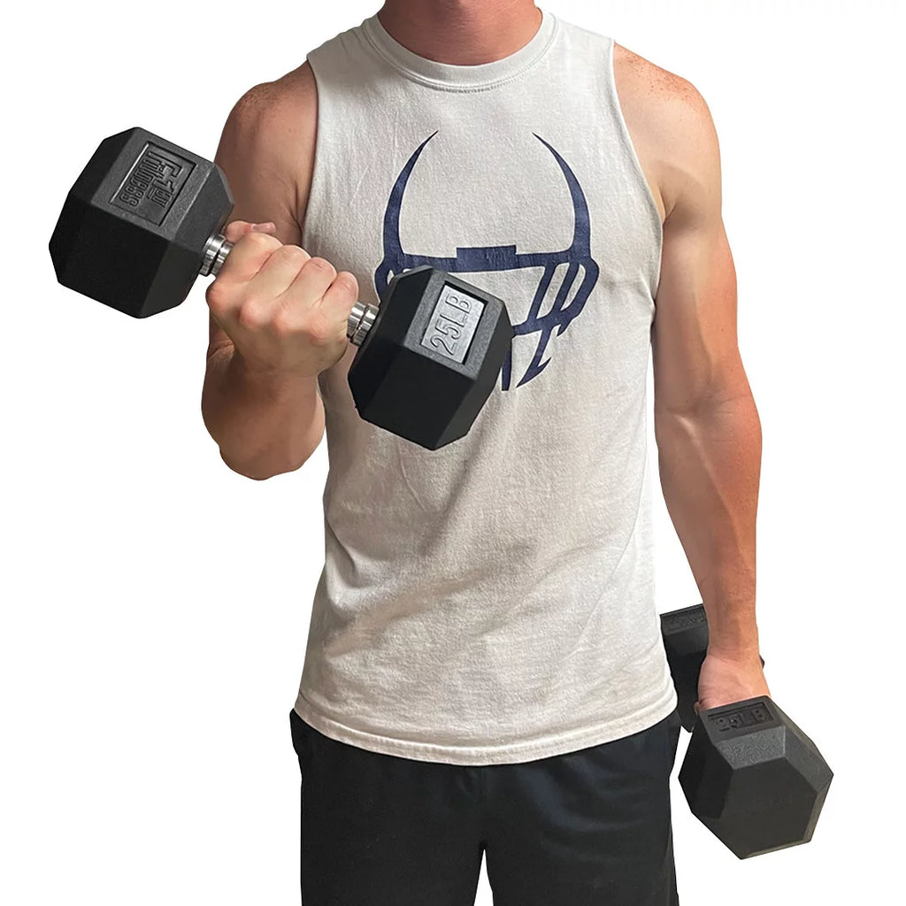 25 lbs Pair Rubber Hex Dumbbell B52632