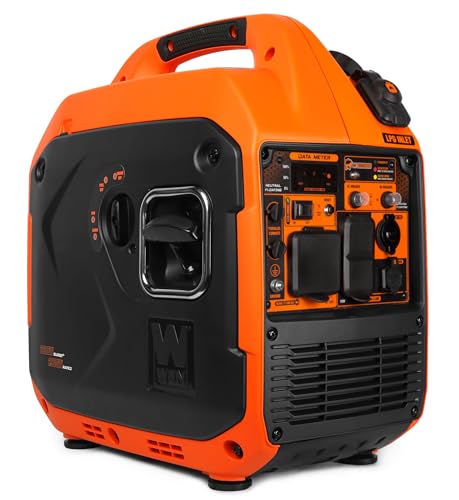 Quiet Lightweight 3600-Watt Dual Fuel Portable Inverter Generator Q91226